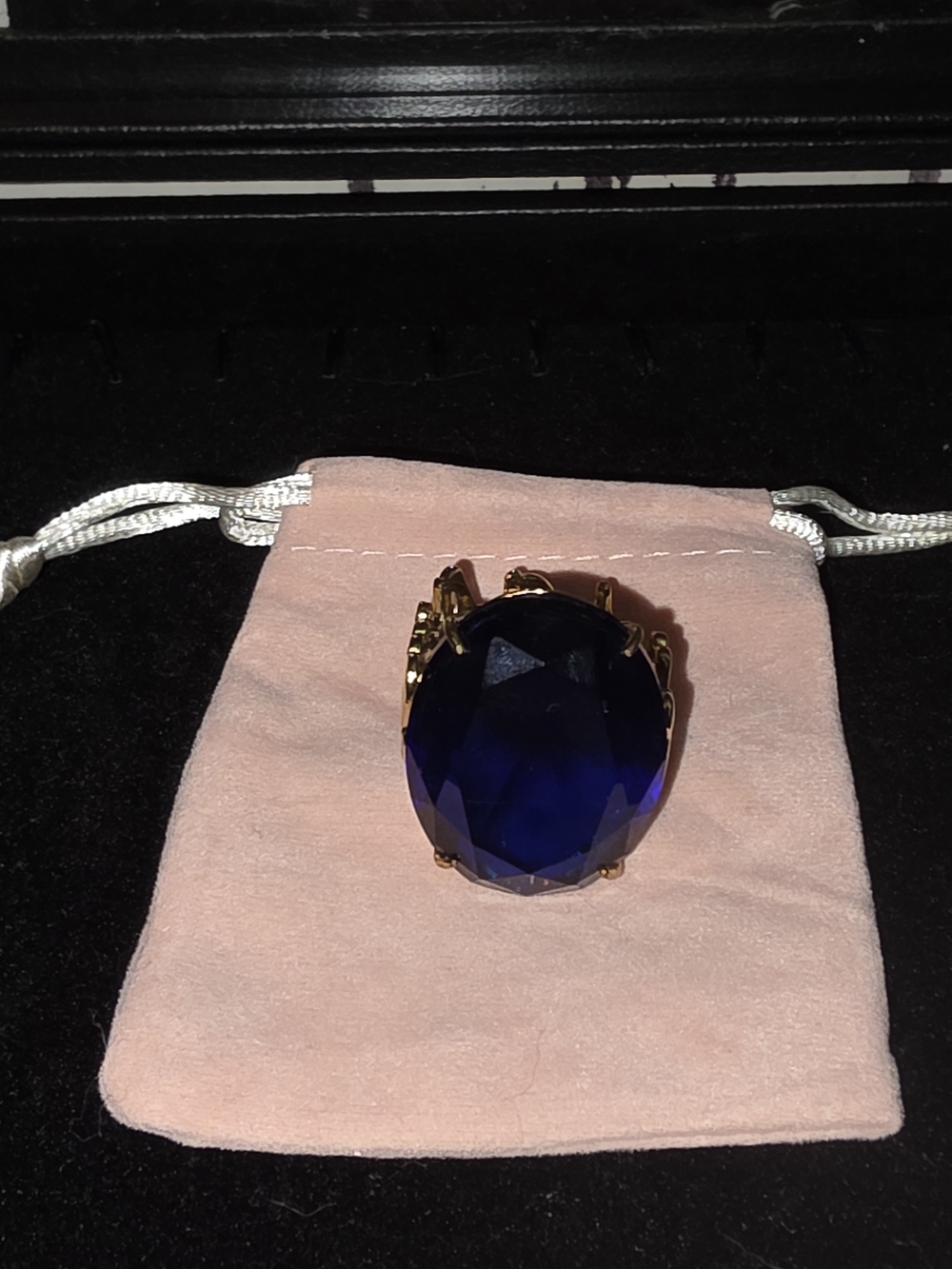 kate spade "What A Gem" with Deep Blue Oval Crystal